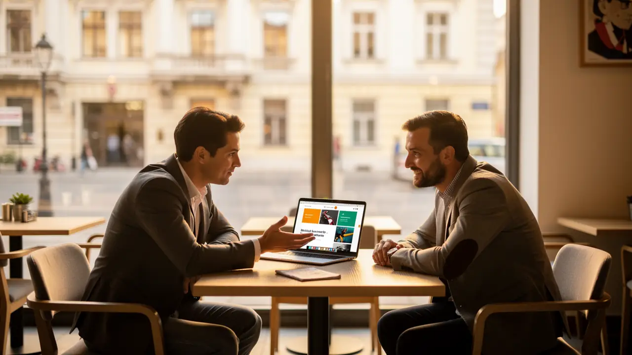 Beratungsgespräch für Website-Relaunch in Wien